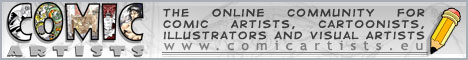 The Online Community for Comic Artists,  Cartoonists, Illustrators, Visual Artists.